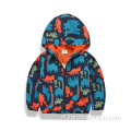 Aangepaste winter gewatteerde waterdichte hoody met rits